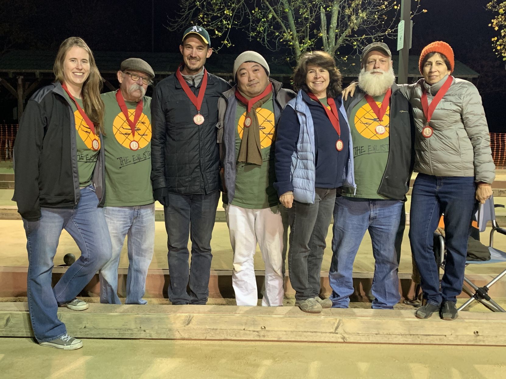 Enlisted bocce